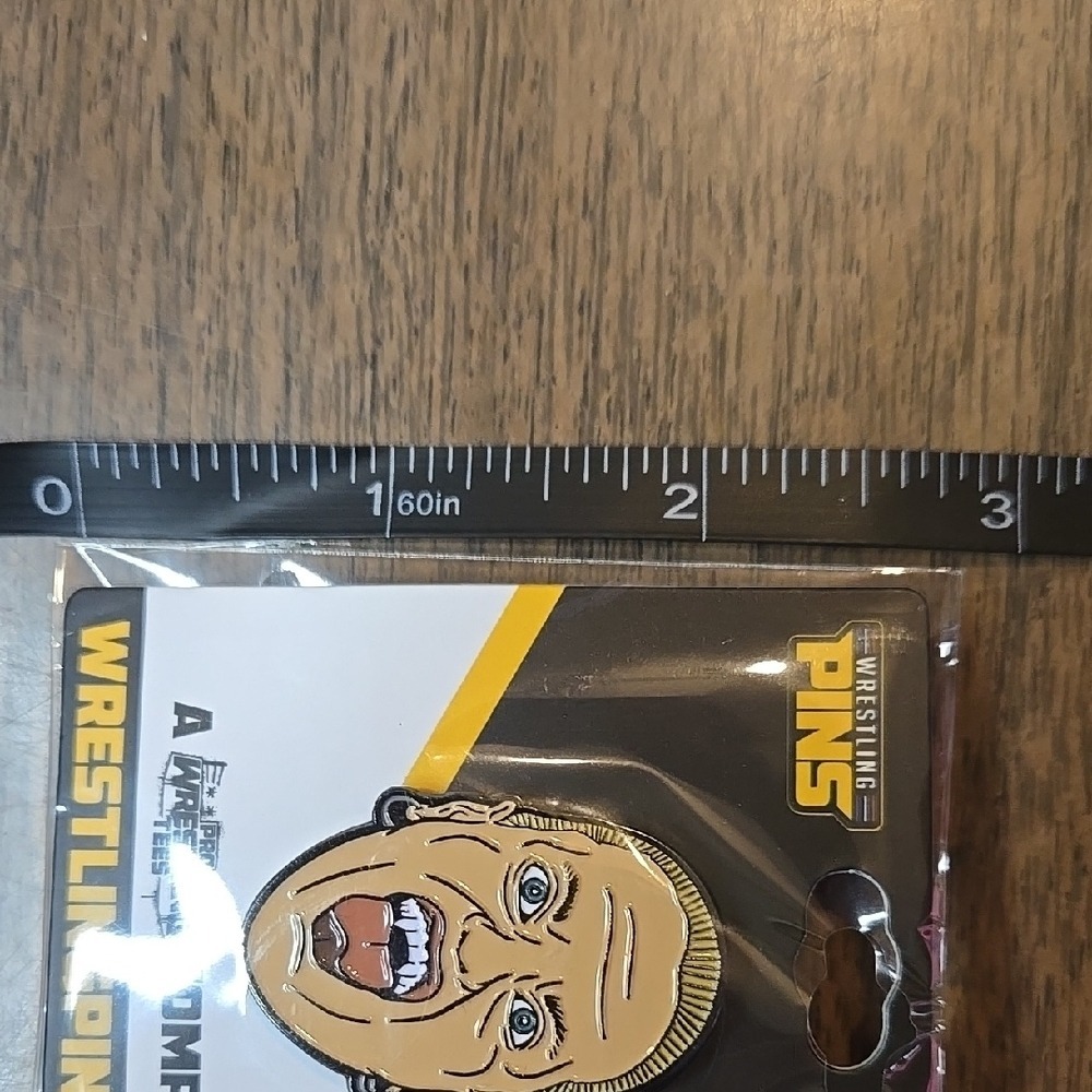 Pro Wrestling Crate Gangrel Collectible Pin, 2.5", New - Picture 4 of 5